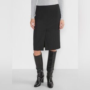 NWT Aritzia Wilfred Liaison Pencil Skirt with Front Slit
